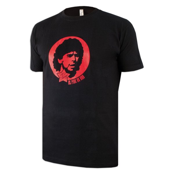Picture of Spielraum - Maradona El Pibe T-shirt - Black