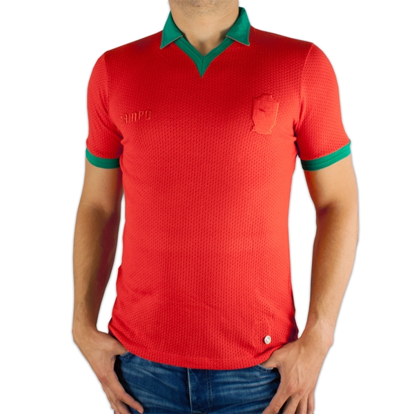 Picture of Campo Retro - Portugal mesh retro voetbalshirt - Brazil 14