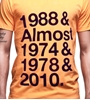 Picture of COPA Football - Holland Almost V-Neck T-Shirt - Orange
