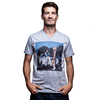 Picture of COPA Football - El Beatle V-Neck T-shirt - Grey Melee