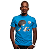 Picture of COPA Football - Funky Football T-shirt - Blue
