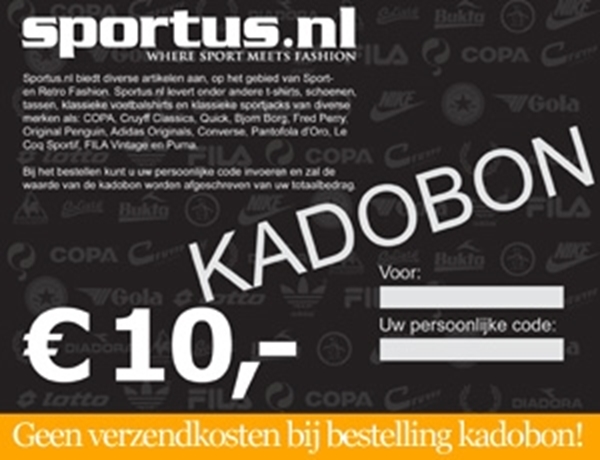Picture of Sportus.nl - Sportus Kadobon 10 EURO