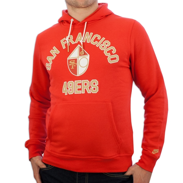 Nike Sportswear - San Francisco 49ers Rewind Hoodie - University Red ...