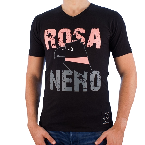 Picture of Pouchain - Rosa Nero T-Shirt