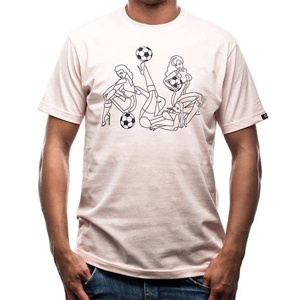 Picture of COPA Football - Pin Up T-shirt - Pink