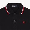 Picture of Fred Perry - Baby My First Fred Perry Shirt - Navy