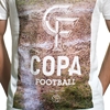 Picture of COPA Football - Studs V-Neck T-Shirt - White