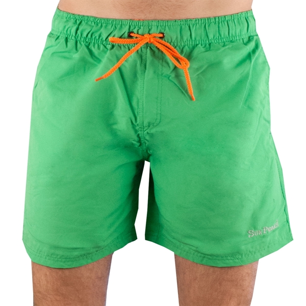 Picture of Sun Peaks - Palm Swim Shorts - Lawn Green