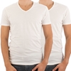 Picture of Puma - Basic 2P V-Neck T-Shirt - White