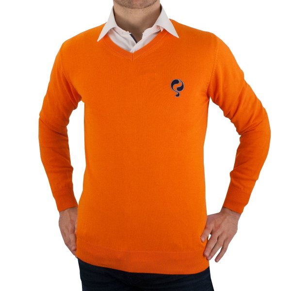 Picture of Quick / Q1905 - Marden V-Neck Sweatshirt - Orange