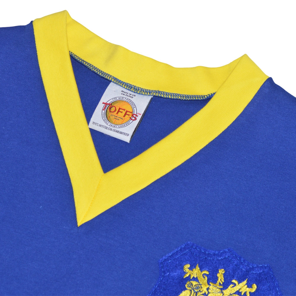 Leeds United retro football shirt 1956-1961 - Sportus - Where sport ...