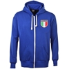 Picture of TOFFS - Italy 1975 Retro Rugby Zipped Hoodie - Royal Blue