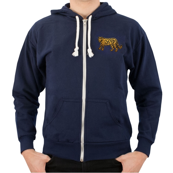 Picture of TOFFS - Argentina 1991 Retro Rugby Zipped Hoodie - Navy