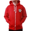 Picture of Wales 1905 Retro Rugby Zipped Hoodie - Red