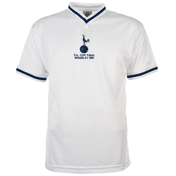 Picture of Tottenham Hotspur Retro Football Shirt FA Cup Final 1981