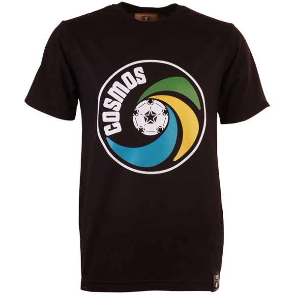 Picture of TOFFS - New York Cosmos Vintage Logo T-Shirt - Black