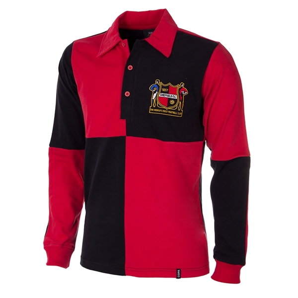 Picture of COPA Football - Sheffield FC 1950's Long Sleeve Retro Shirt