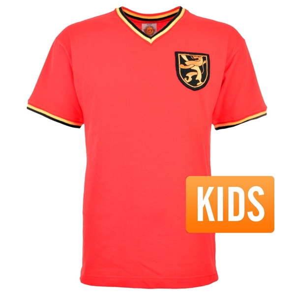 Picture of Belgium Retro Football Shirt 1970's - Kids