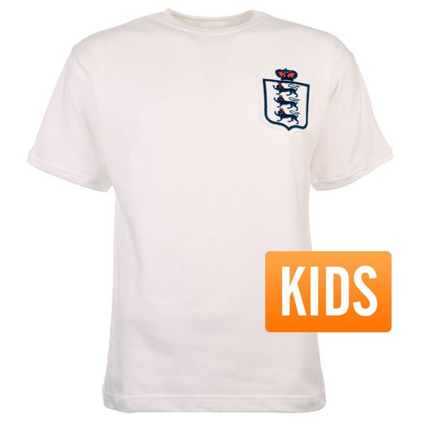 Picture of England Retro Football Shirt - Kids