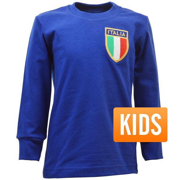 Picture of Italy Retro Football Shirt W.C. 1978 - Kids