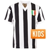 Picture of Juventus Retro Football V-Neck Shirt 1960's - Kids