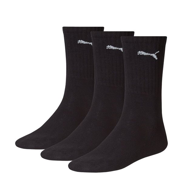 Picture of Puma - Regular Sport Socks 3P - Black
