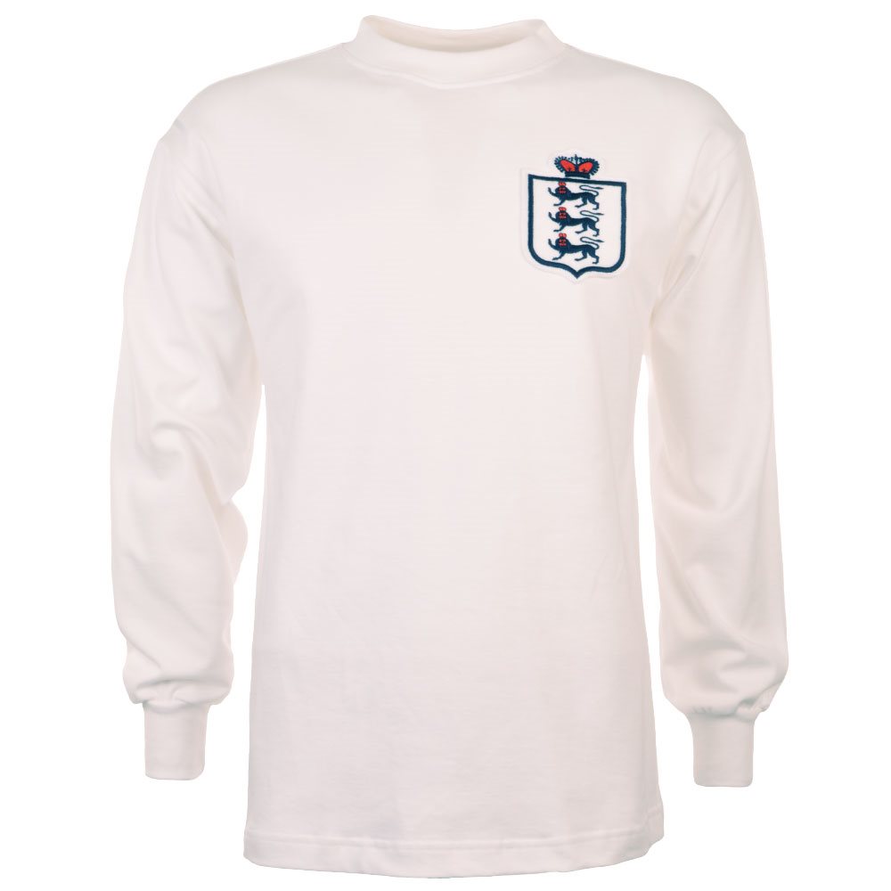 TOFFS England Retro Long Sleeve Football Shirt Sportus Where