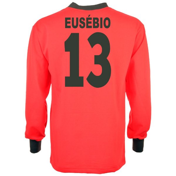 Picture of Portugal Retro Football Shirt Eusébio W.C. 1966