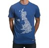 Picture of COPA Football - UK Grounds T-shirt - Blue Melee