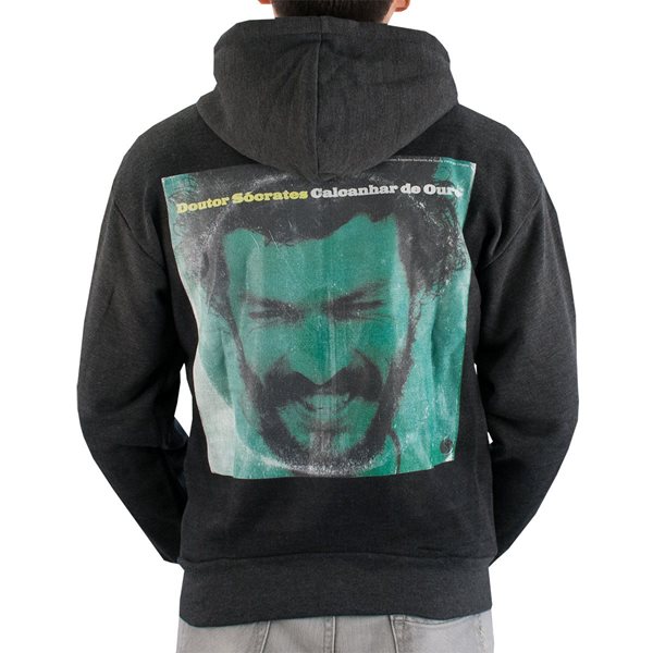 Picture of TOFFS Pennarello - Socrates Zipped Hoodie - Charcoal