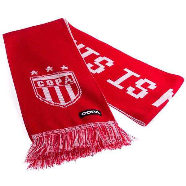 Picture of COPA Football - This Is My Church Scarf - Red/ White