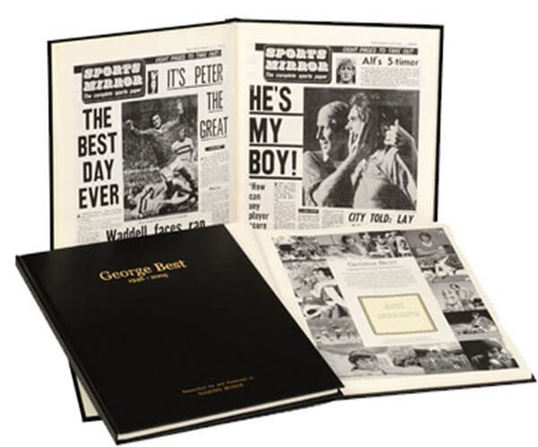 Picture of TOFFS - George Best Football Newspaper Book