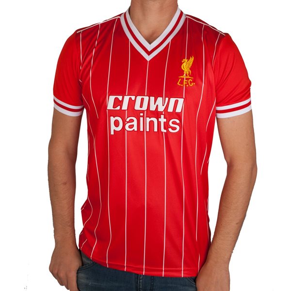 Picture of Liverpool Crown Paints Retro Football Shirt 1982