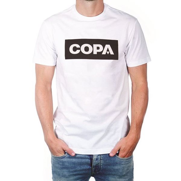 Picture of COPA Football - Box Logo T-Shirt - White