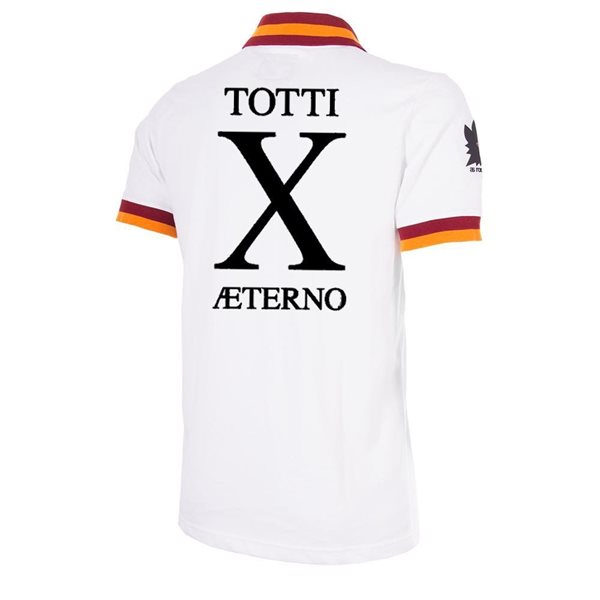 Picture of COPA Football - AS Roma Retro Away Shirt 1980-1981 + Totti X Aeterno