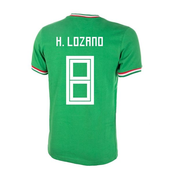 Picture of COPA Football - Mexico Retro Football Shirt 1980's + H. Lozano 8