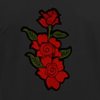 Picture of Rugby Vintage - England's Rose Light Crew Neck Sweat Top - Black