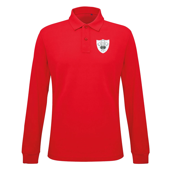 Picture of Rugby Vintage - Wales Retro Rugby Shirt - Red