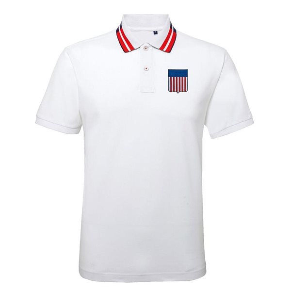 Picture of Rugby Vintage - USA Polo - White/Red/Blue