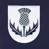 Picture of Rugby Vintage - Scotland Polo - Navy/White