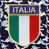 Picture of Rugby Vintage - Italy Polo - Camo Blue