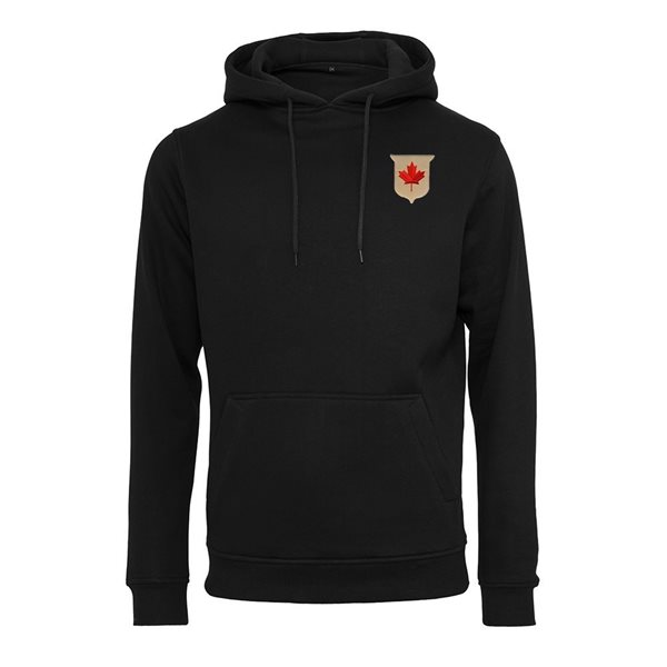 Picture of Rugby Vintage - Canada Hooded Sweater - Black