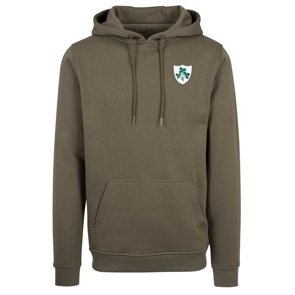 Picture of Rugby Vintage - Ireland Hooded Sweater - Green