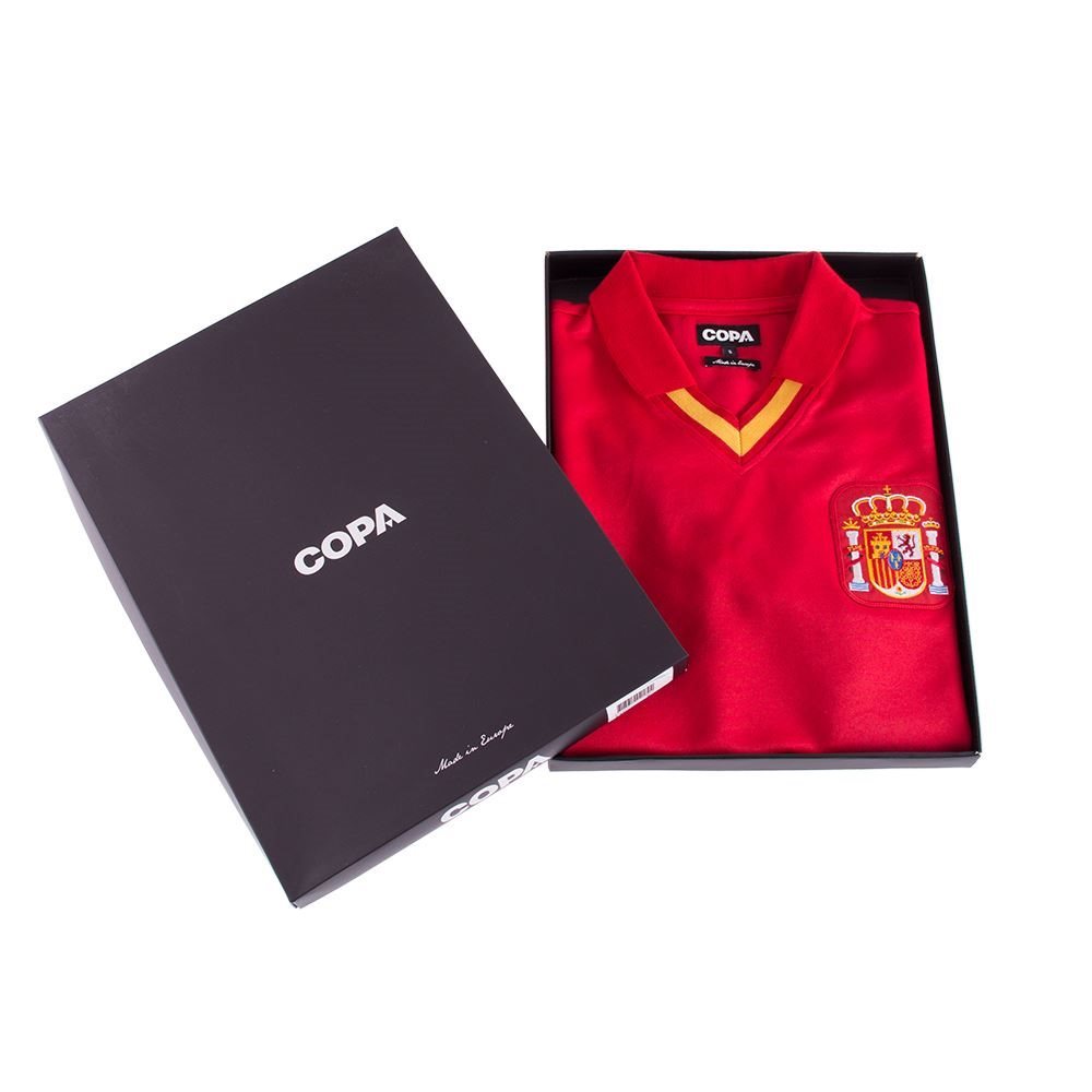 COPA Football - Spain Retro Football Shirt EURO 1988 - Sportus - Where ...