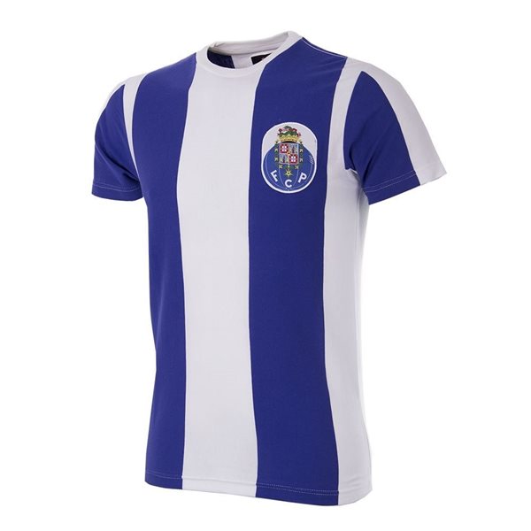 Picture of COPA Football - FC Porto Retro T-Shirt - White/ Blue