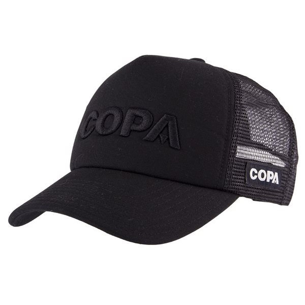 Picture of COPA Football - 3D Black COPA Logo Trucker Cap