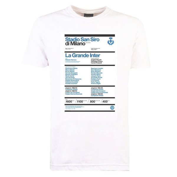 Picture of TOFFS Pennarello - La Grande Inter 1965 T-Shirt - White