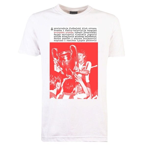 Picture of TOFFS Pennarello - Evropska Zvezda 1991 T-Shirt - White