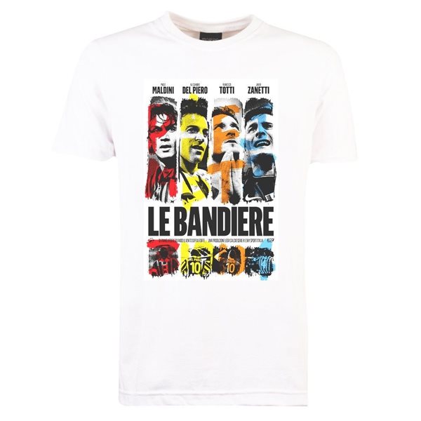 Picture of TOFFS Pennarello - Le Bandiere T-Shirt - White