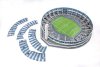 Picture of Racing Club El Cilindro Stadium - 3D Puzzle